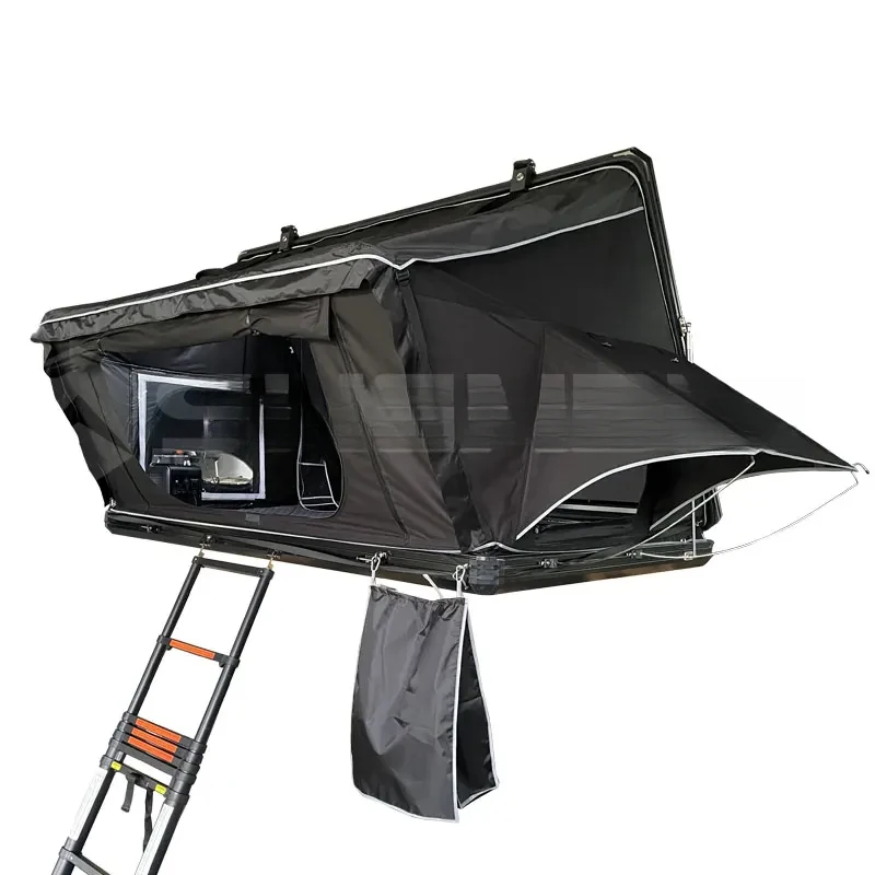 

High Quality 2-3 Person Car Rooftop Tent Outdoor Camping Waterproof Hard Shell Roof Top Tent
