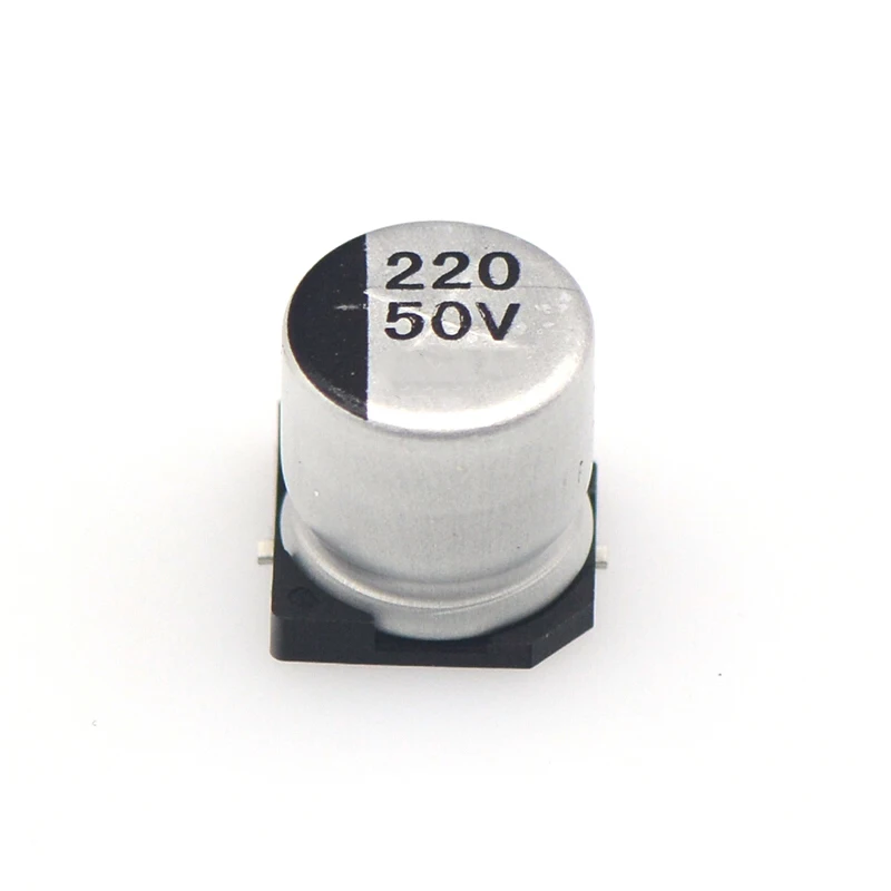 10PCS SMD Aluminum Electrolytic Capacitor 6.3V 10V 16V 25V 35V 50V 10UF 22UF 47UF 100UF 220UF 330UF 1000UF 50v330UF