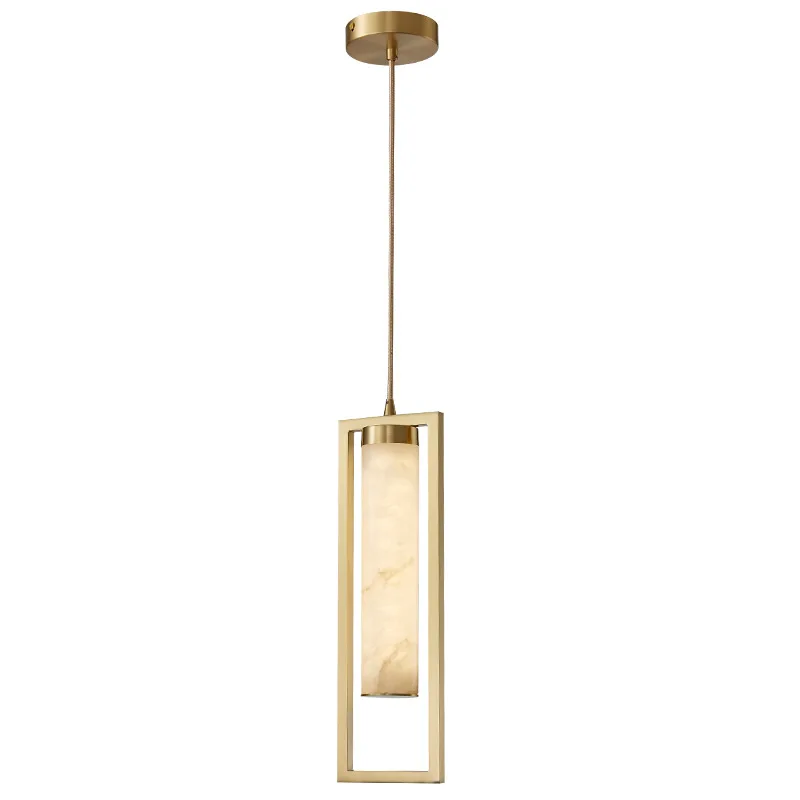 

Bedside, small chandelier, creativity, personality, restaurant, Nordic, simple, light luxury, marble