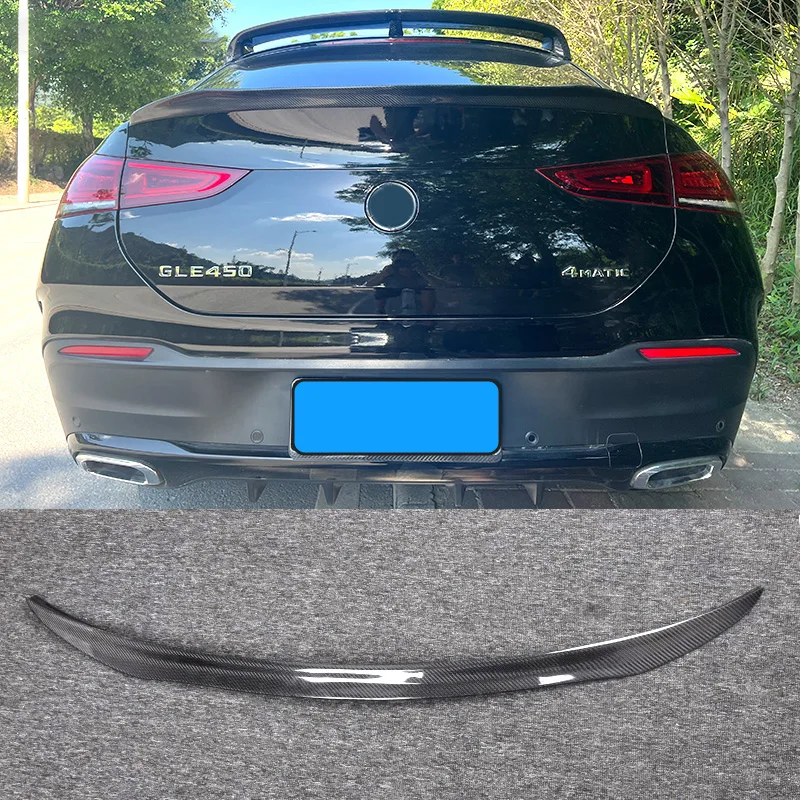 

For Mercedes-Benz CLE350 CLE450 CLE53 High quality dry carbon fiber trunk spoiler