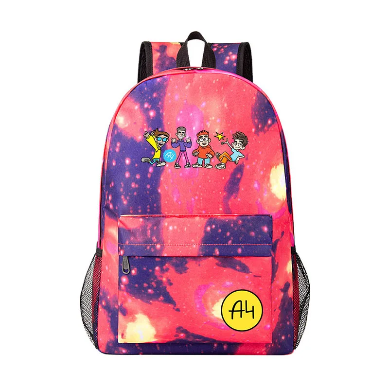 

Merch A4 Lamba friend Cartoon Children school backpack A4 мерч Boy Girl high quality school bag Woman men teen laptop travel bag