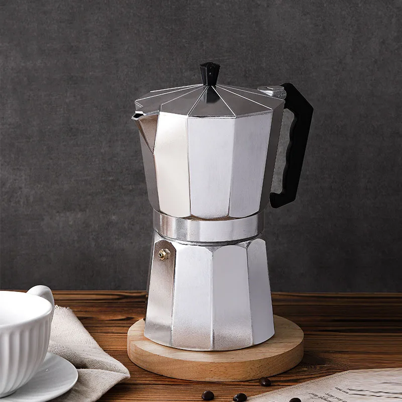 Outdoor Camping Coffee Maker Machine Moka Hand-operated Espresso Coffee Maker Extraction Outdoor Coffee Pot