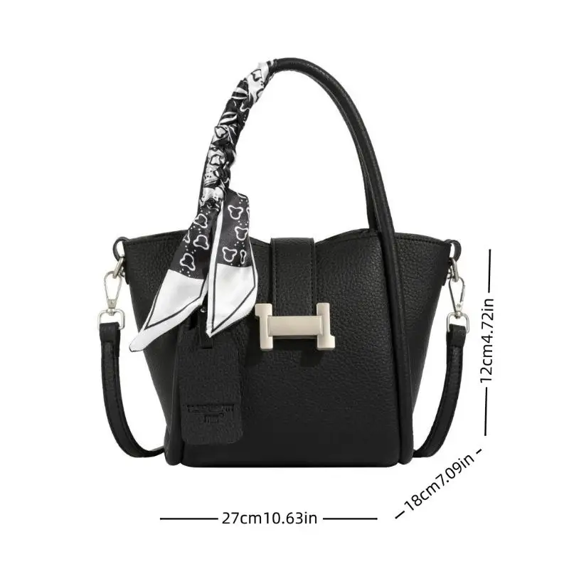 New Trendy Spring And Summer Versatile Crossbody Bag, Portable Bucket Bag