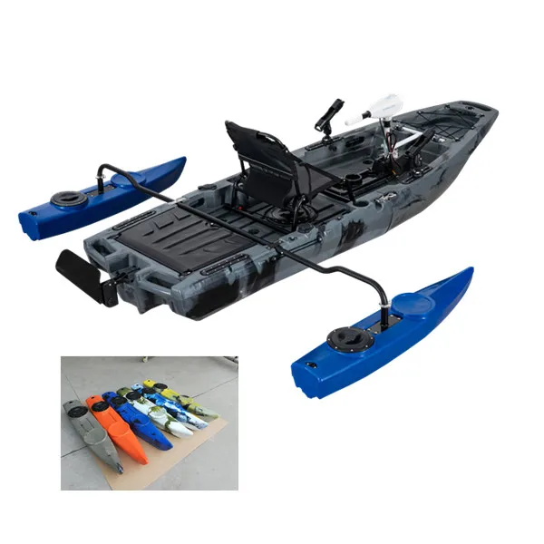 

Kayak Stabilizer for Fishing Surfing Cruising Durable LDPE Hull Material