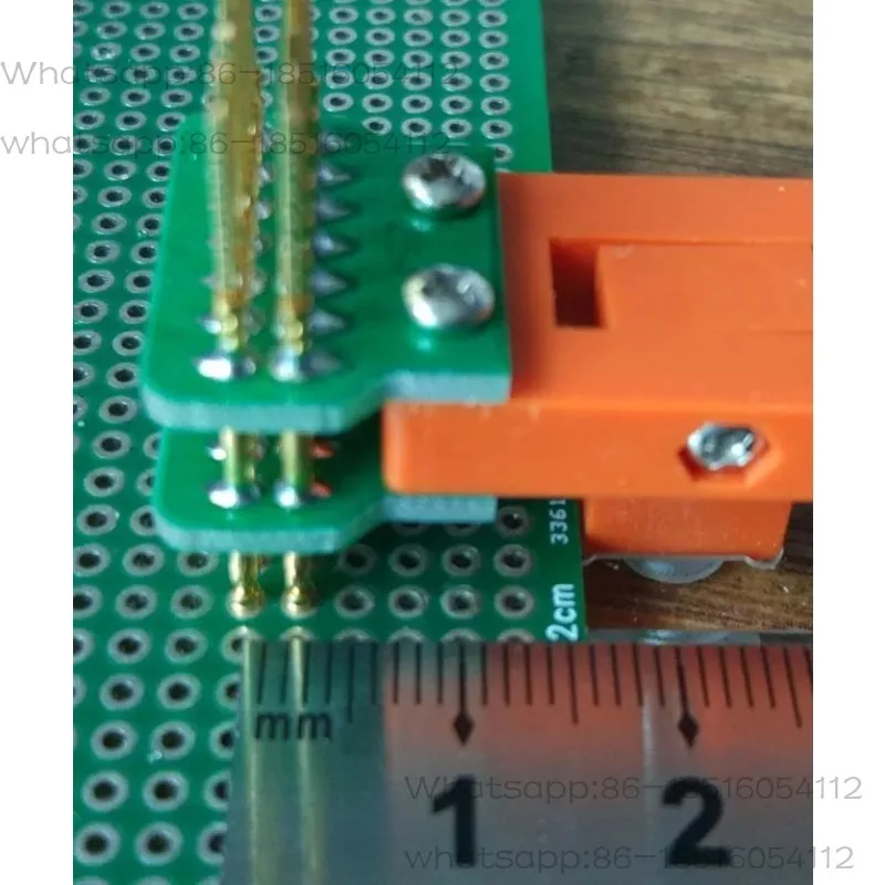 Testing Jig PCB Clamp Fixture Jig Probe Download Program Burn 2.54mm 2.0mm 1.27mm 1.5mm Spacing (Single Row,Wire 30cm)