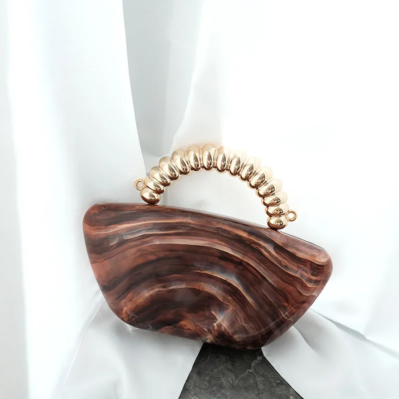 

Cute Shiny Shoulder Crossbody Bags Designer Acrylic Clutch Bag Women Evening Party Bag Wedding Bridal Handbags Party Small Purse