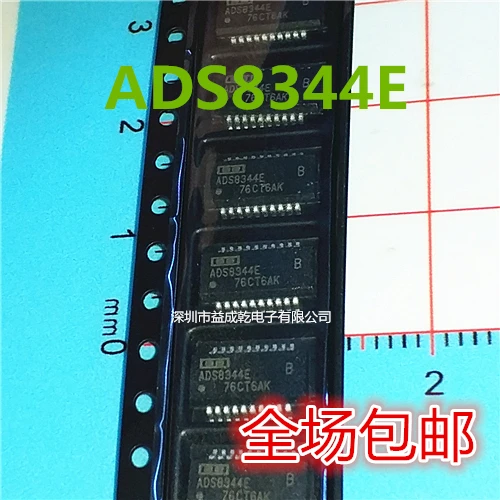 Free shipping   ADS8344 ADS8344EB ADS8344E SSOP20       10PCS