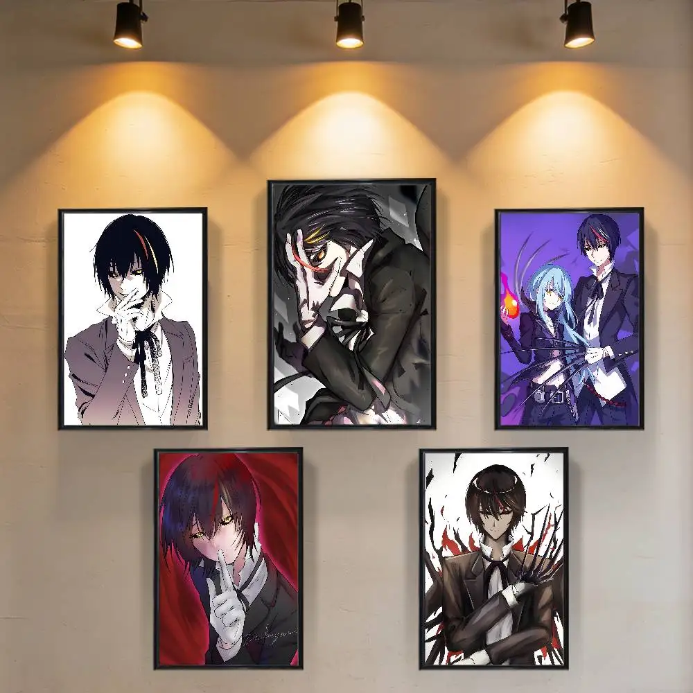 Demon Realm Diablo TenSura Poster Trendy Wall Art For Coffee Office Bar Decoration Best Gift Good