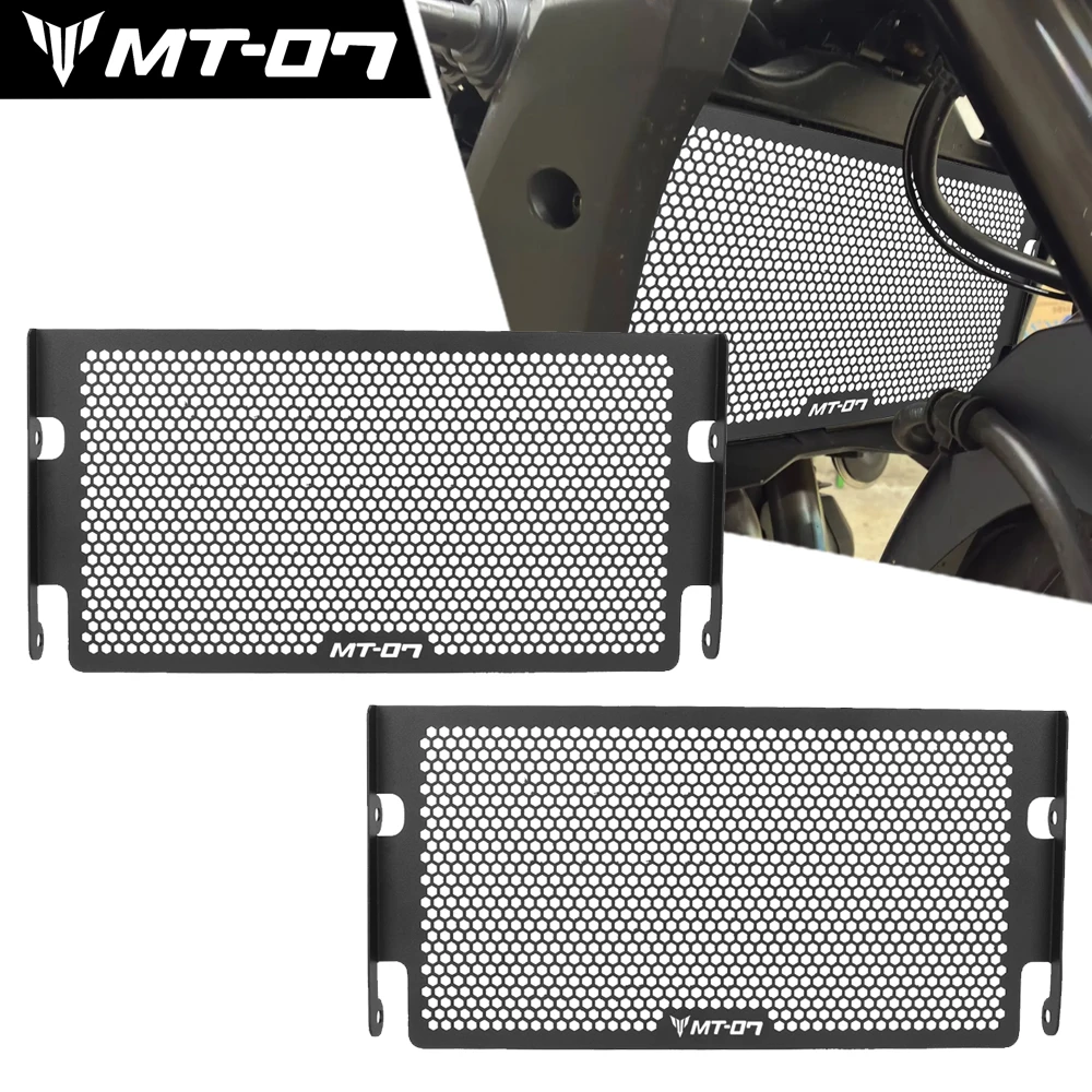 

For YAMAHA MT-07 MT07 MT 07 Y-AMT 2025 2026 2027 NEW Motorcycle Radiator Guard Protection Grille Cover Protector Accessories