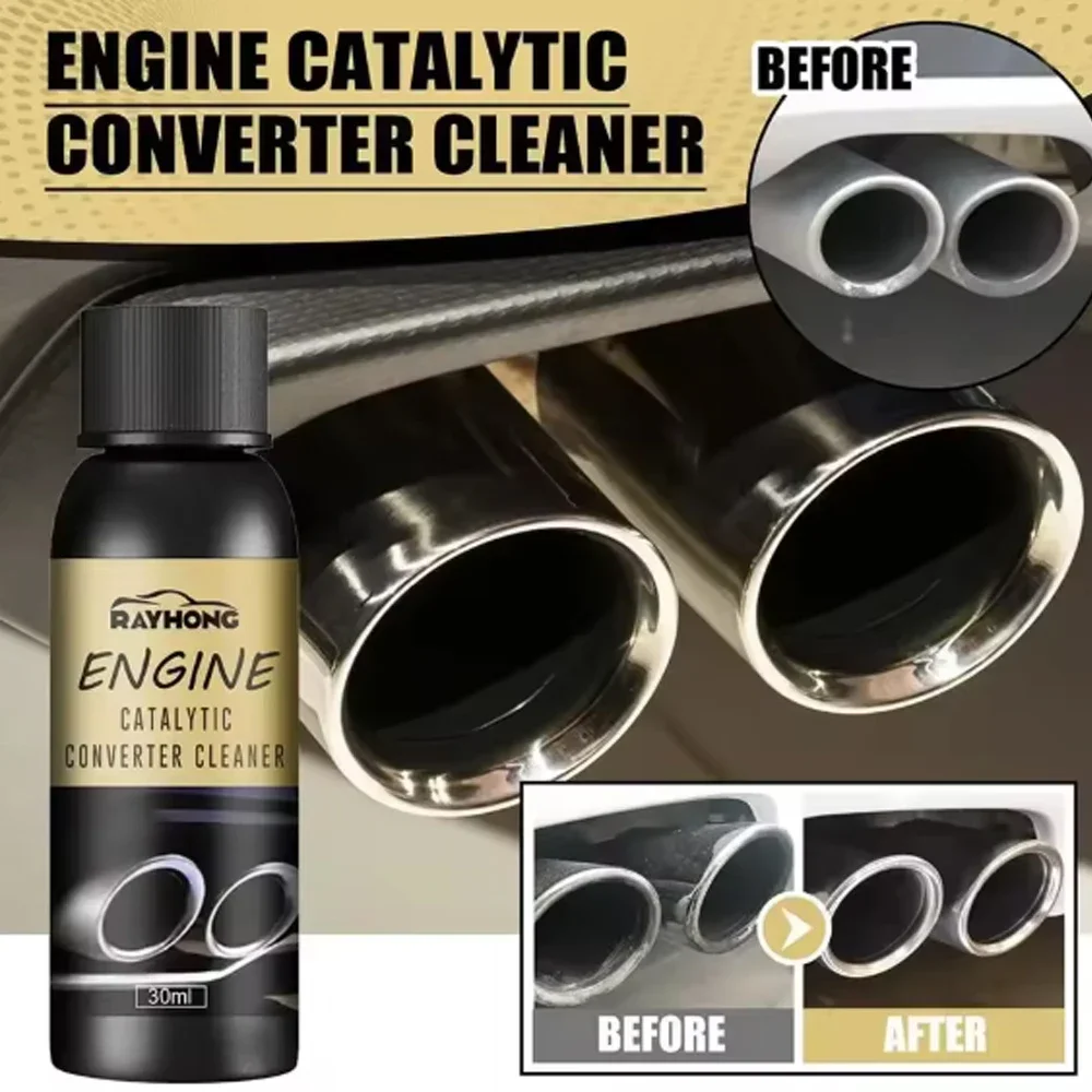 Car Catalytic Converter Cleaner Deep Cleaning Agent Deposit Carbon Remove Engine Cleaning Multipurpose Automobile