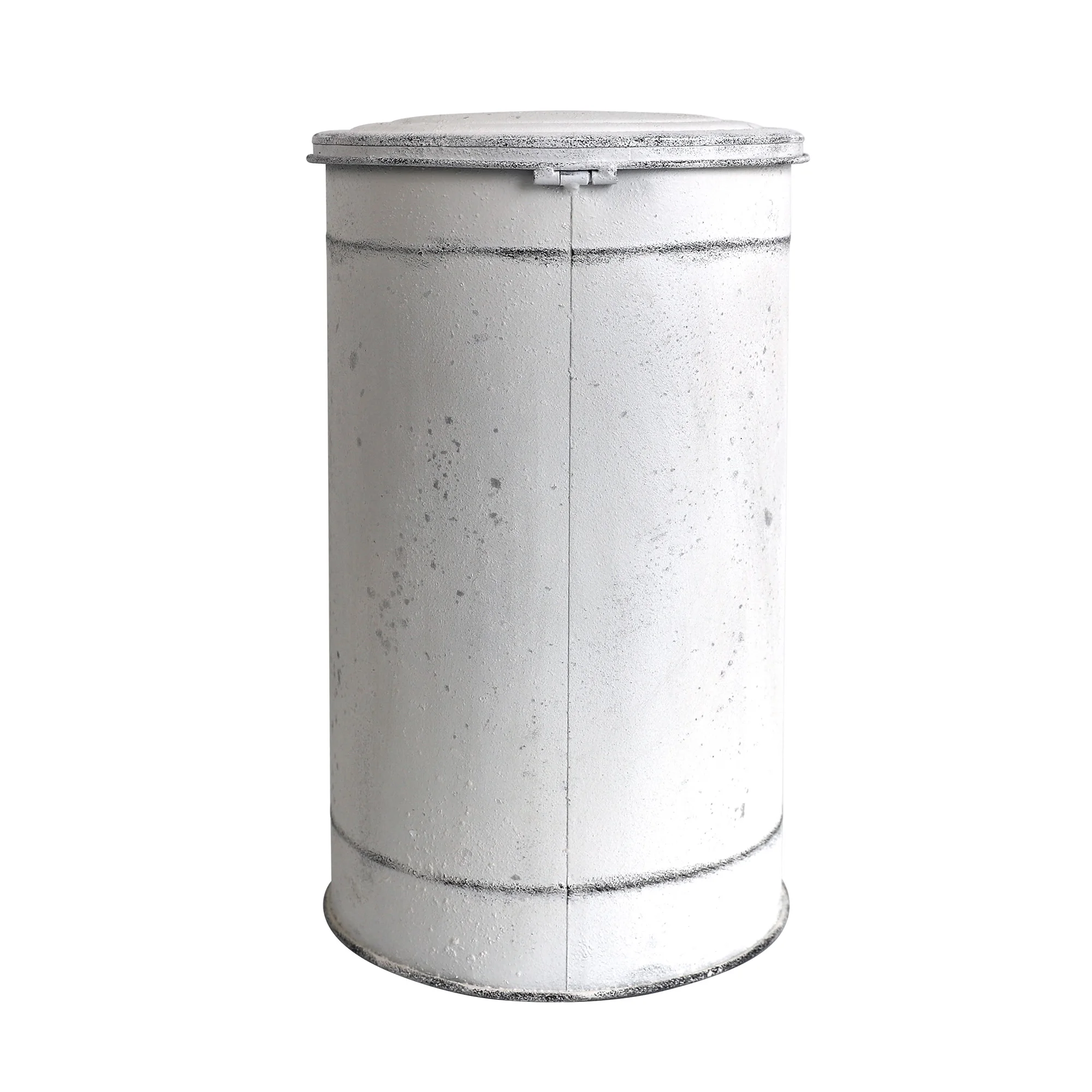 Vintage Trash Vintage Trash Can, Can  with Lid and Pedal, Metal Rustic Trash Can  for Kitchen Living Room Outdoor Home Gar