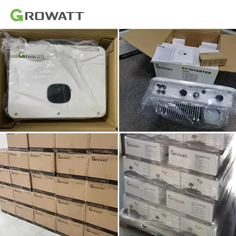 Growatt Split phase 110v/220v On grid Inverter 15kw 25kw 36kw  36KTL3-XL grid tied solar inverter for home solar system