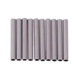 10pcs Silver Stainless Steel Tubes Strap Tube Accessory 20mm-26mm Watch Screws Tubes