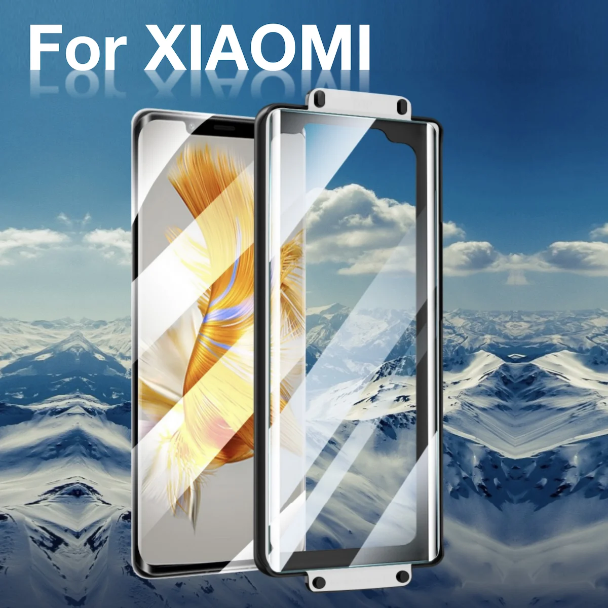 

for Xiaomi Mi 13 PRO 12 11 10 X S CIVI CC Note 10 Lite PRO Screen Protector Explosion-proof Glass Protective with Install Kit