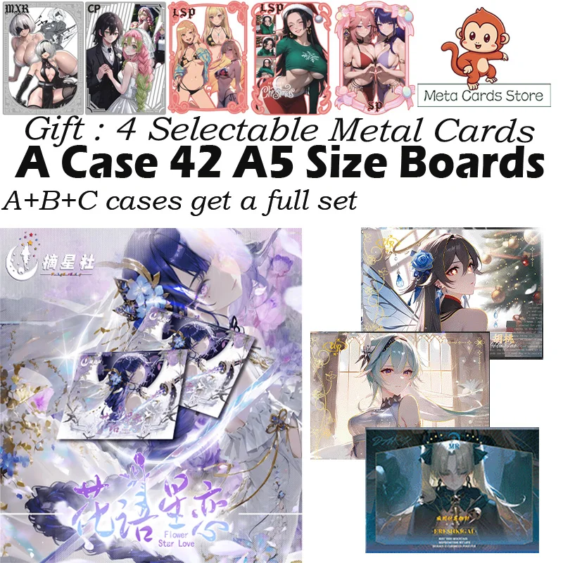 

Pick Star Stub New Goddess Story A5 Size Acrylic Collection Board Hobby Game Card Rare Peel Card Toys Birthday Gifts