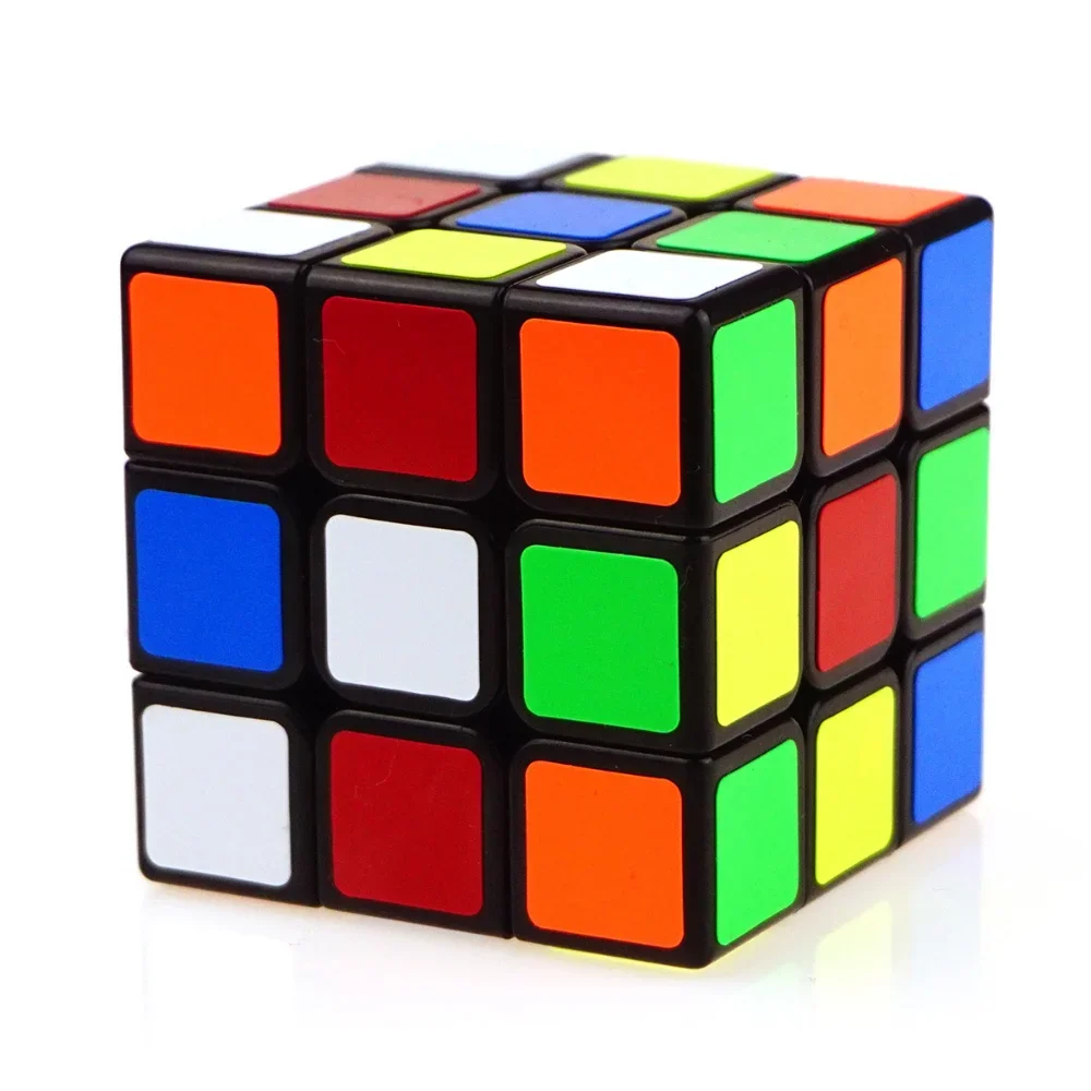 1 Piece Of Third-Order Magic Cube Puzzle Traditional Toy Competition Specific Pressure Reducing And Smooth Magic Cube