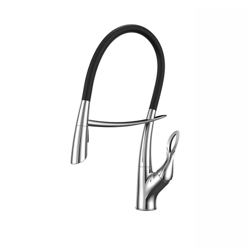 Kitchen silicone magnetic faucet, vegetable washing basin, countertop basin, stretch, touch sensing