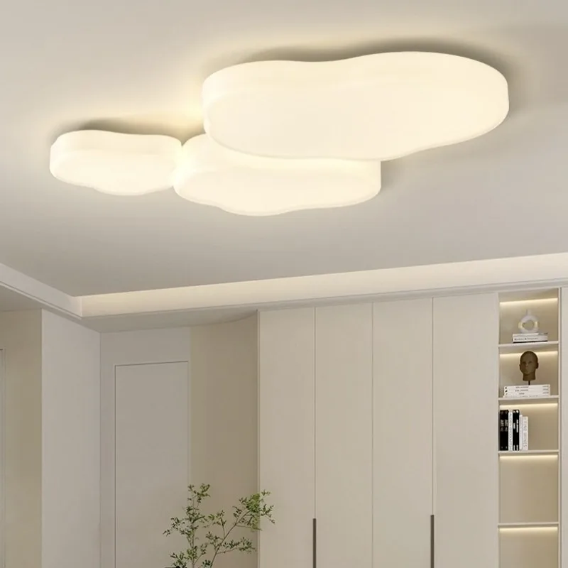 Full spectrum living room ceiling light cream wind highlight eye protection bedroom home improvement lamps