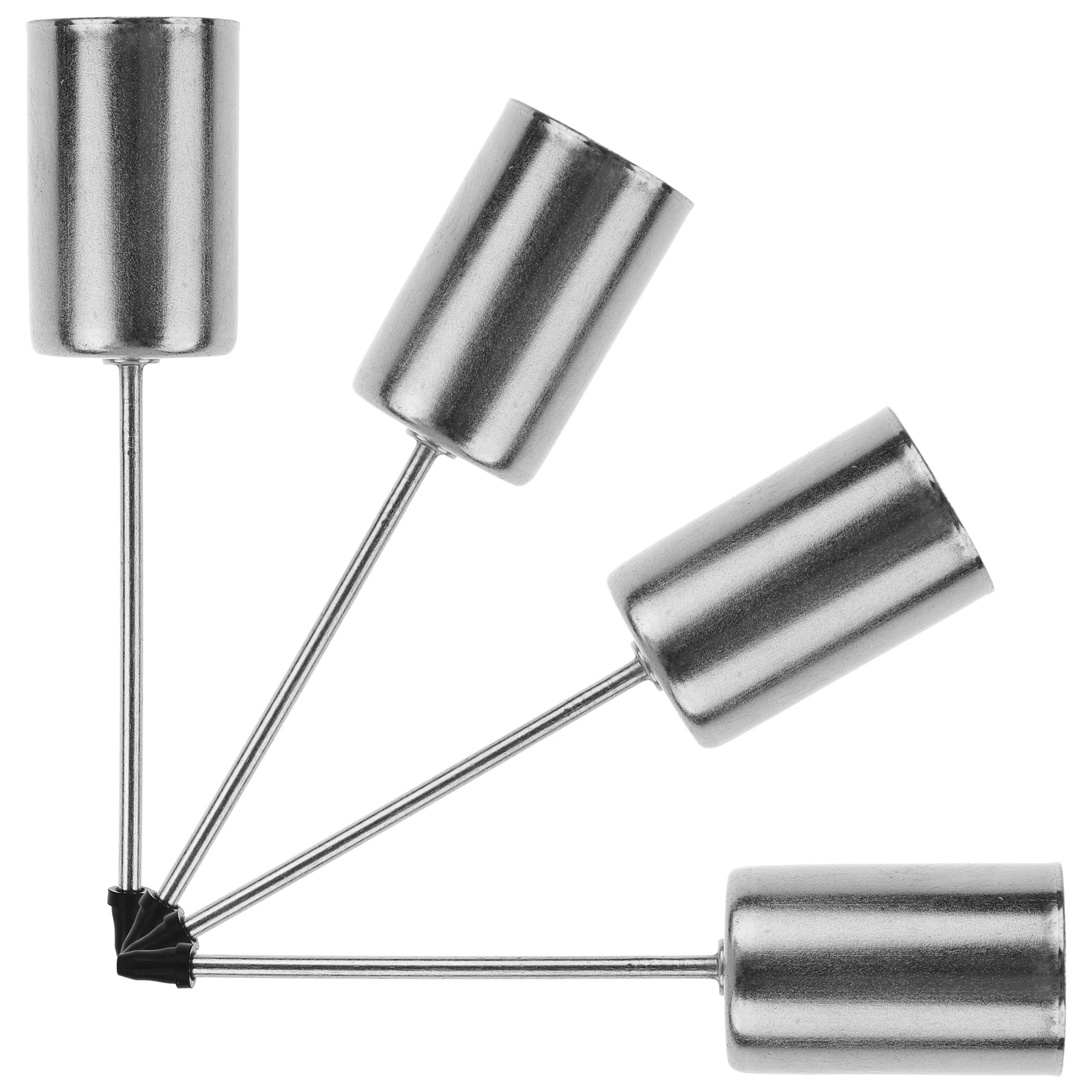 

4Pcs Exquisite Taper Holders with Spike for Festival Party Decor and Table Arrangements Holders Party Favors