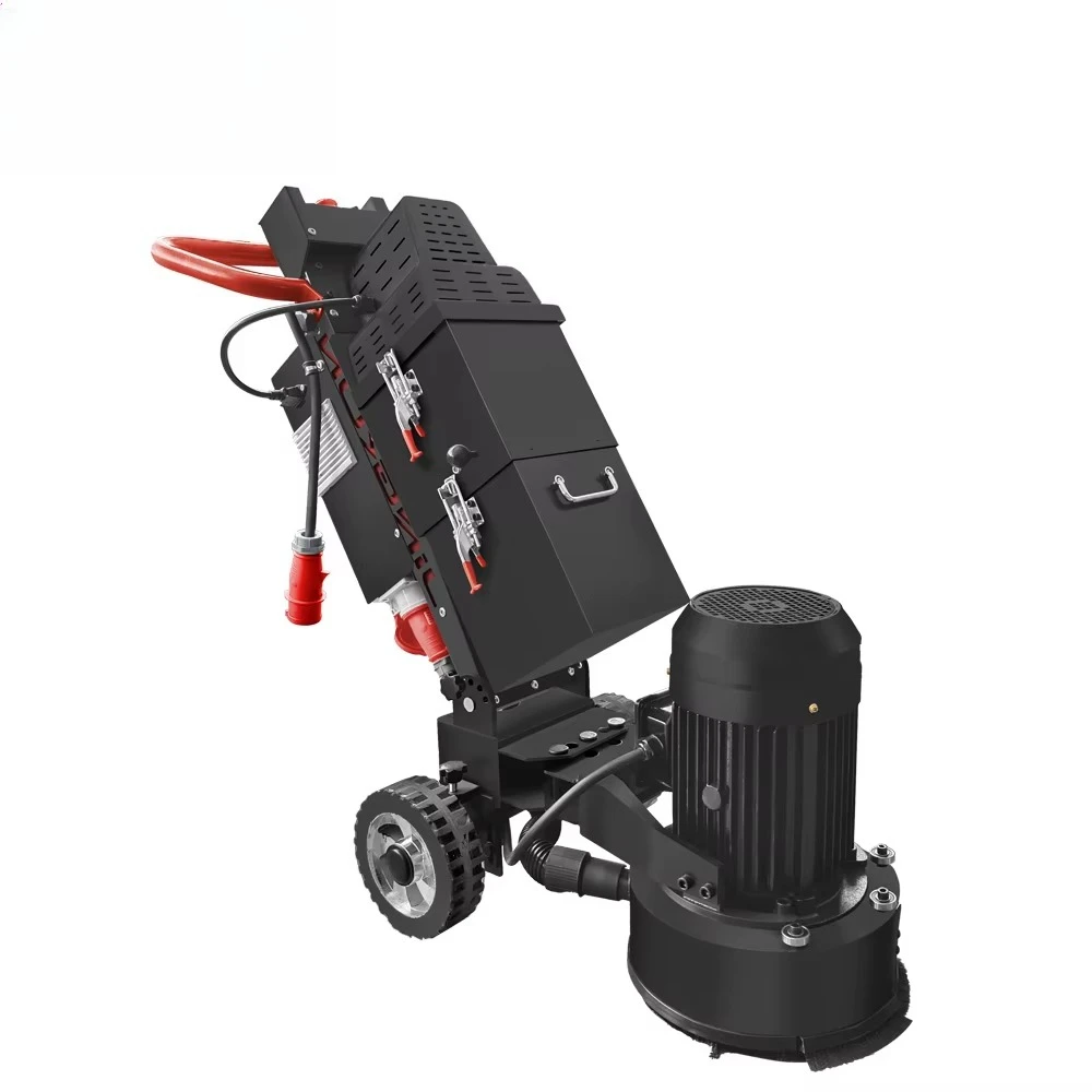 Factory direct sales 4 kW high-efficiency concrete grinder multi-voltage (220V/380V) manual operation 1