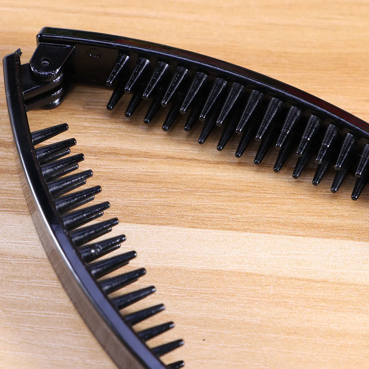 

10Pcs Wide Clips Large Barrette Elastic Long Claw Ponytail Banana Hair Clip Holder Smooth Styling Tool