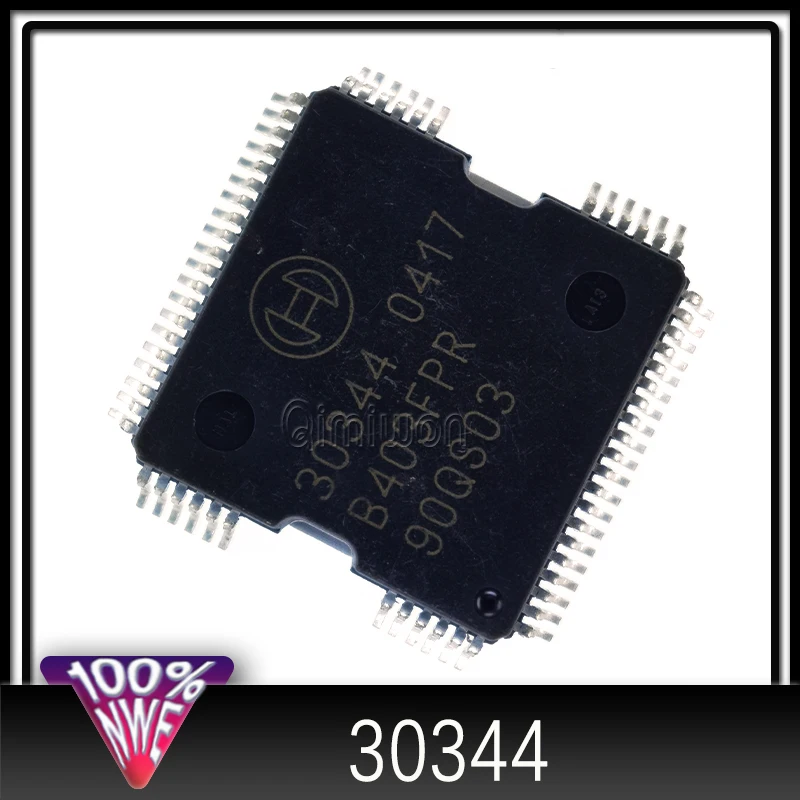 5 stücke/lot 30344 hqfp64 für bosch automotive ic kraftstoffe in spritz ung treiber ic chip