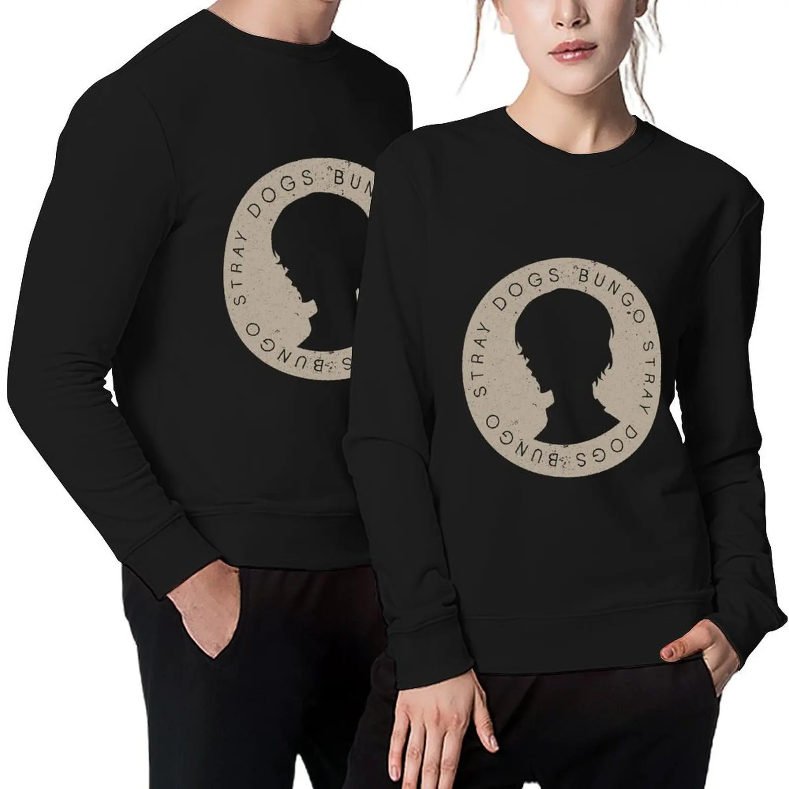 

Dazai x Osamu Pullover anime clothes men clothing male clothes korean clothes graphic sweatshirts