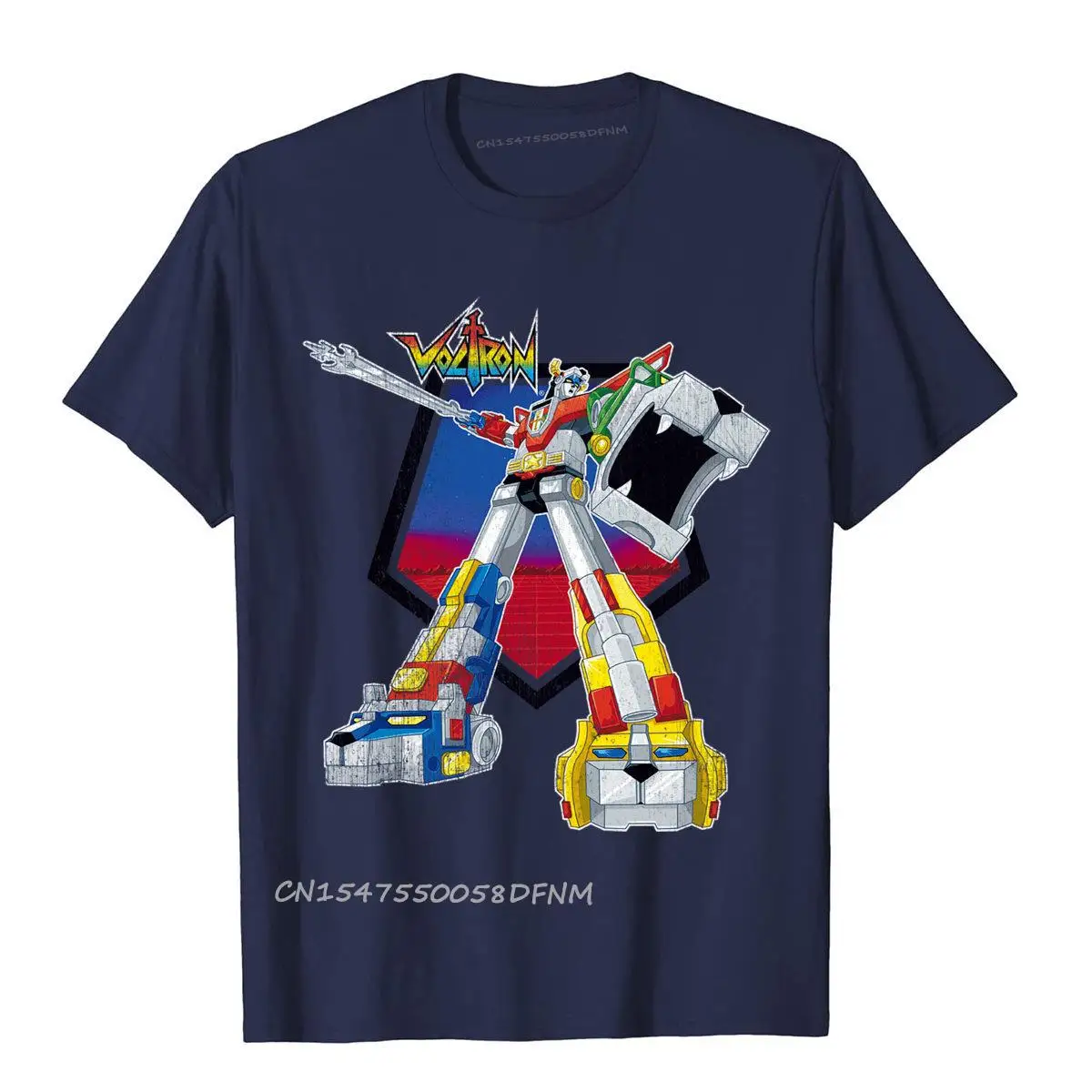 Europe Legendary Voltron Blazing Sword Seth Top T-Shirts Tops T Shirt For Men Funny Cotton Beach T Shirt