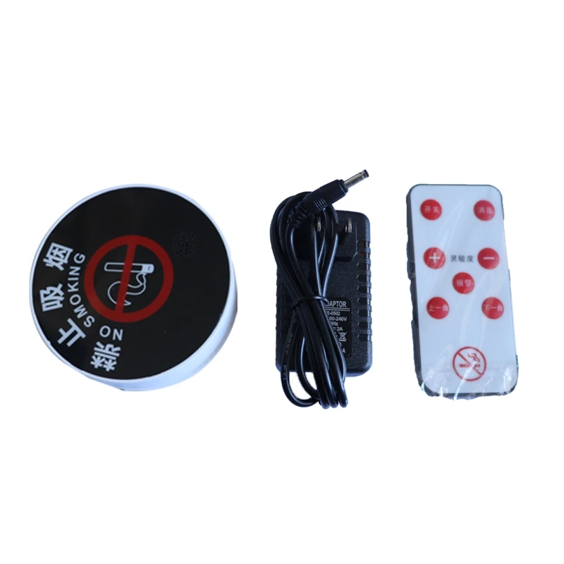 

Professional Smoke- Detector Alarm with Remote Fire- Alarm Smoke- Detector 360° Detection Simple Installation Plastic KXRE