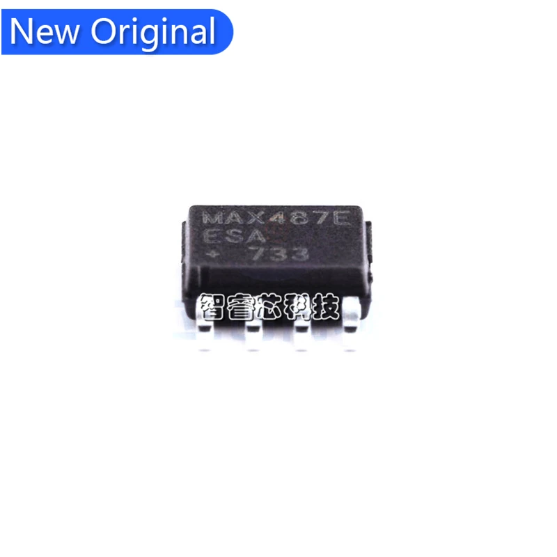 2 قطعة/الوحدة جديد الأصلي MAX487EESA + T حزمة SOP-8 250Kbps RS-485/RS-422 مكونات الإرسال والاستقبال الإلكترونية