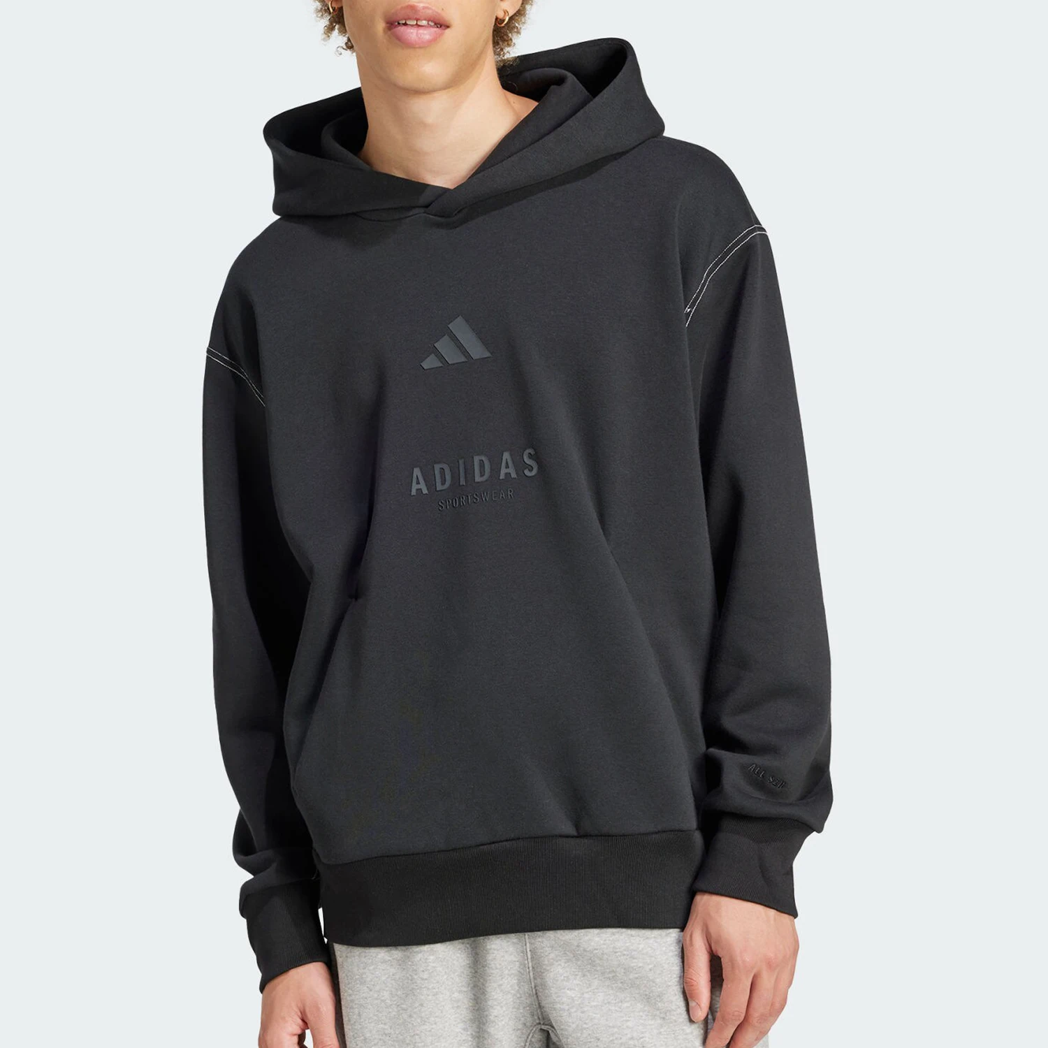 

Adidas genuine Men's M A SZN G HD Casual Hooded Hoodie JJ3665