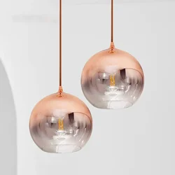 Glass Ceiling chandelier Colorful 3D LED Fireworks E27 Bedroom Lamp Restaurant Decorative