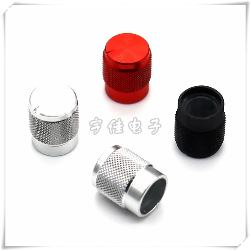 2PCS 10*12MM Aluminum Alloy Knob Cap Potentiometer Knob Audio Volume Switch Adjustment Knob Flower Handle 6MM