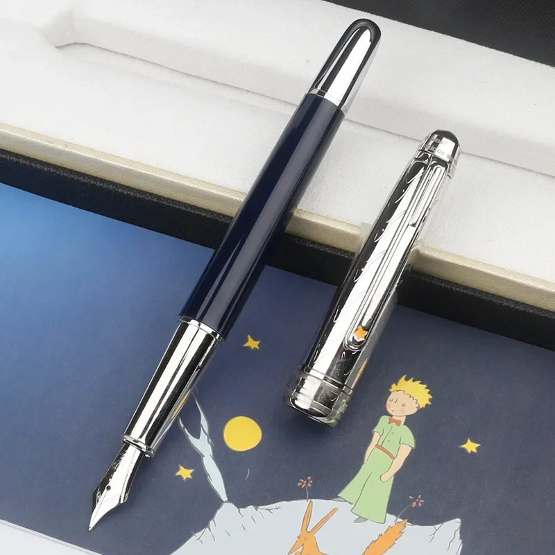 Special Edition Petit Prince Rollerball Pen Business Blue MB 163 Ballpoint Fountain Writing Office Supplies with Serial Number