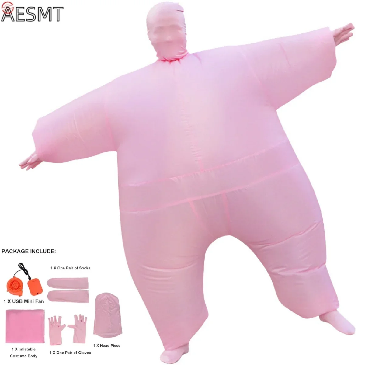 

Big Fat Inflatable Clothes One Piece Clothes for Adults Walking Bizarre Clothes Party Activities Promotion Props Mascots