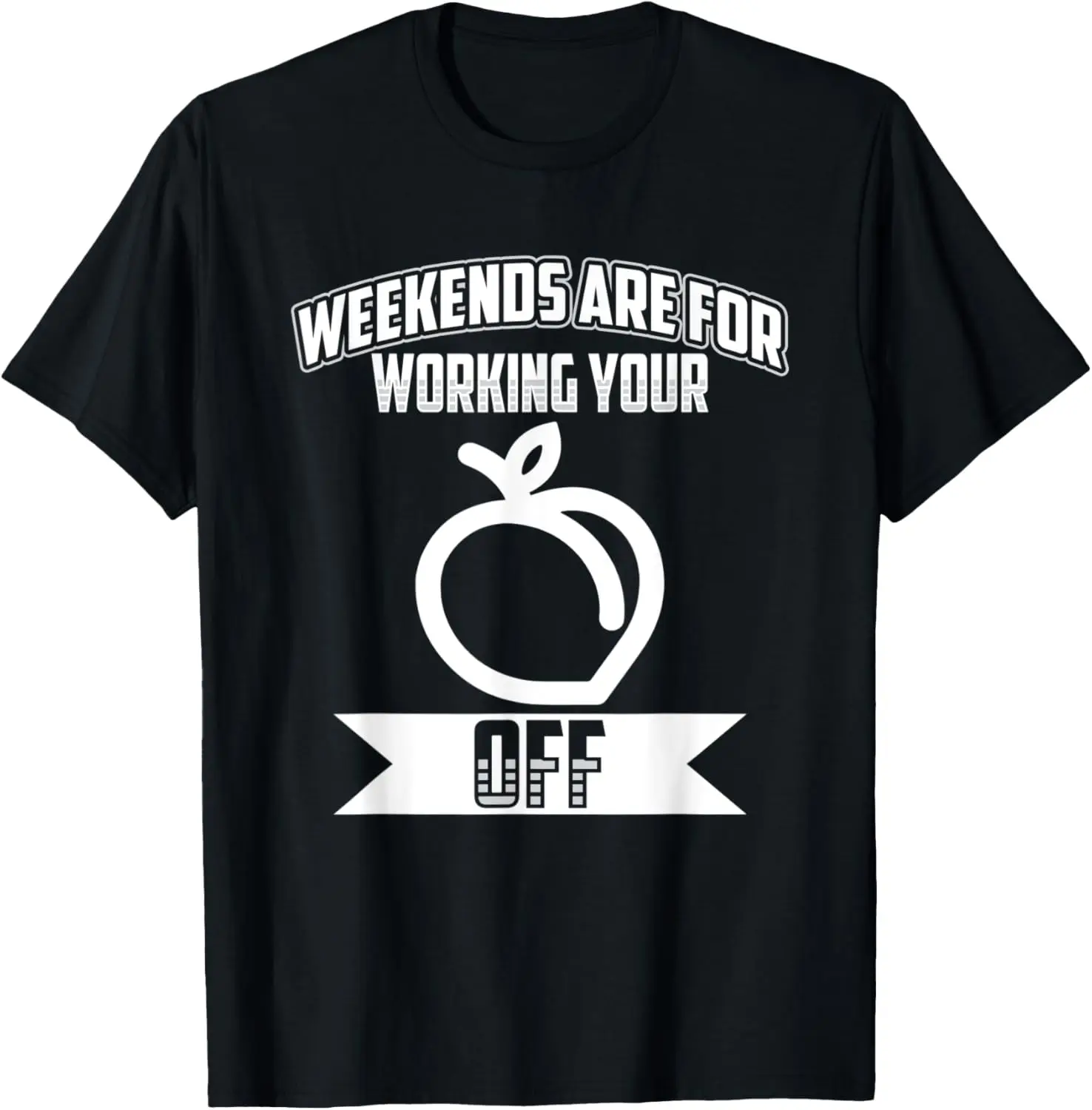 Peachy Fruit Classic Apricot Peach Weekends Working You Off T-Shirt