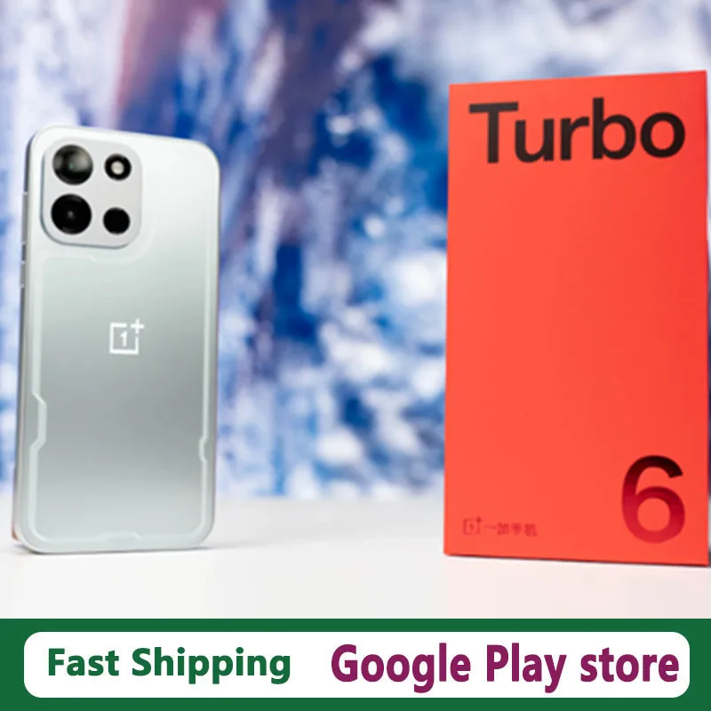 In Stock Oneplus Turbo 6 Smart Phone Snapdragon 8S Gen 4 OTA 6.78