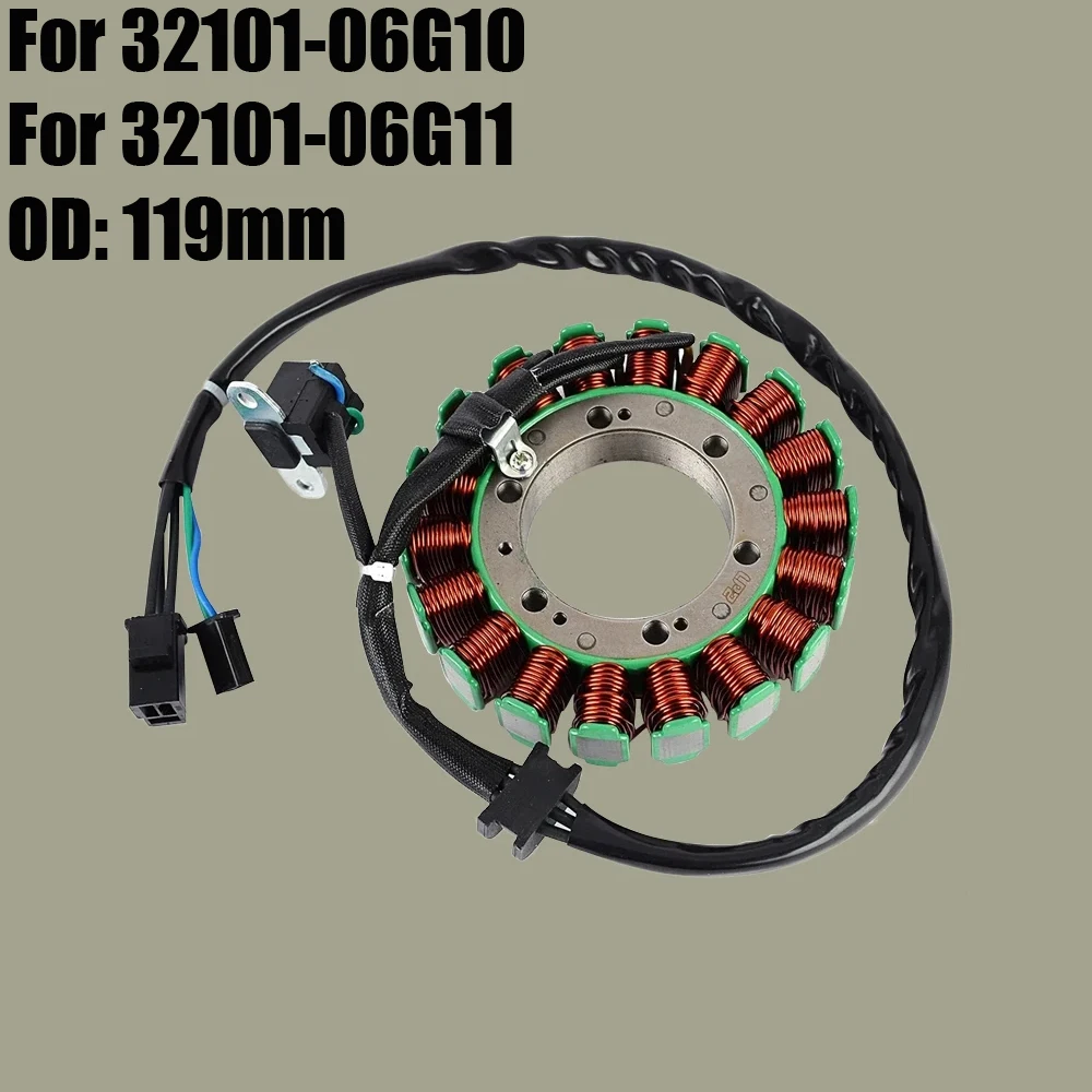 Stator Coil For Suzuki DL1000 V-Strom 2002 - 2012 For 32101-06G10 32101-06G11 OD: 119mm / DL 1000 V Strom / DL1000 VStrom