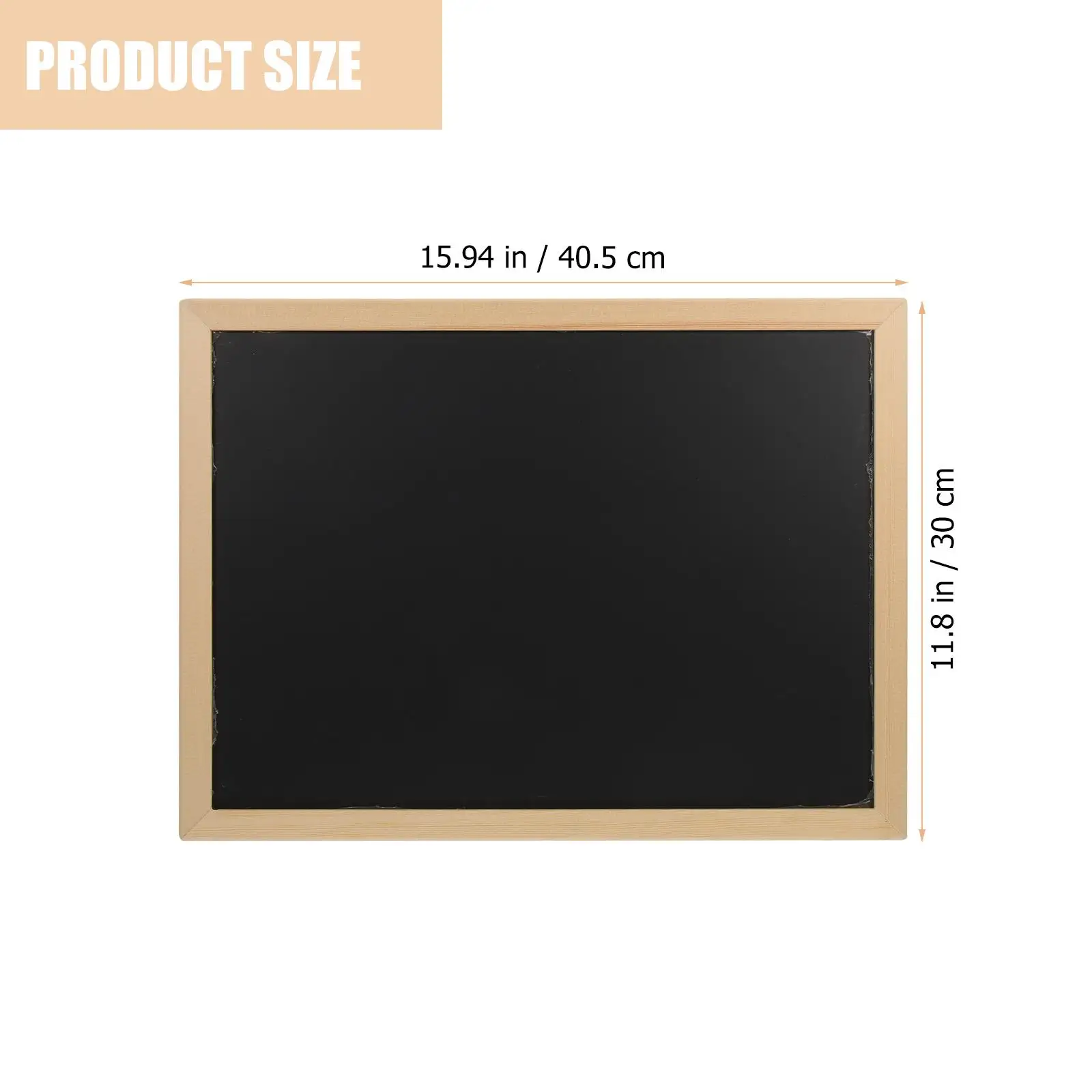 

Hanging Chalkboard Pine Wood Memorandum Signs Message Boards for Bedroom Kitchen Garden Party Wedding