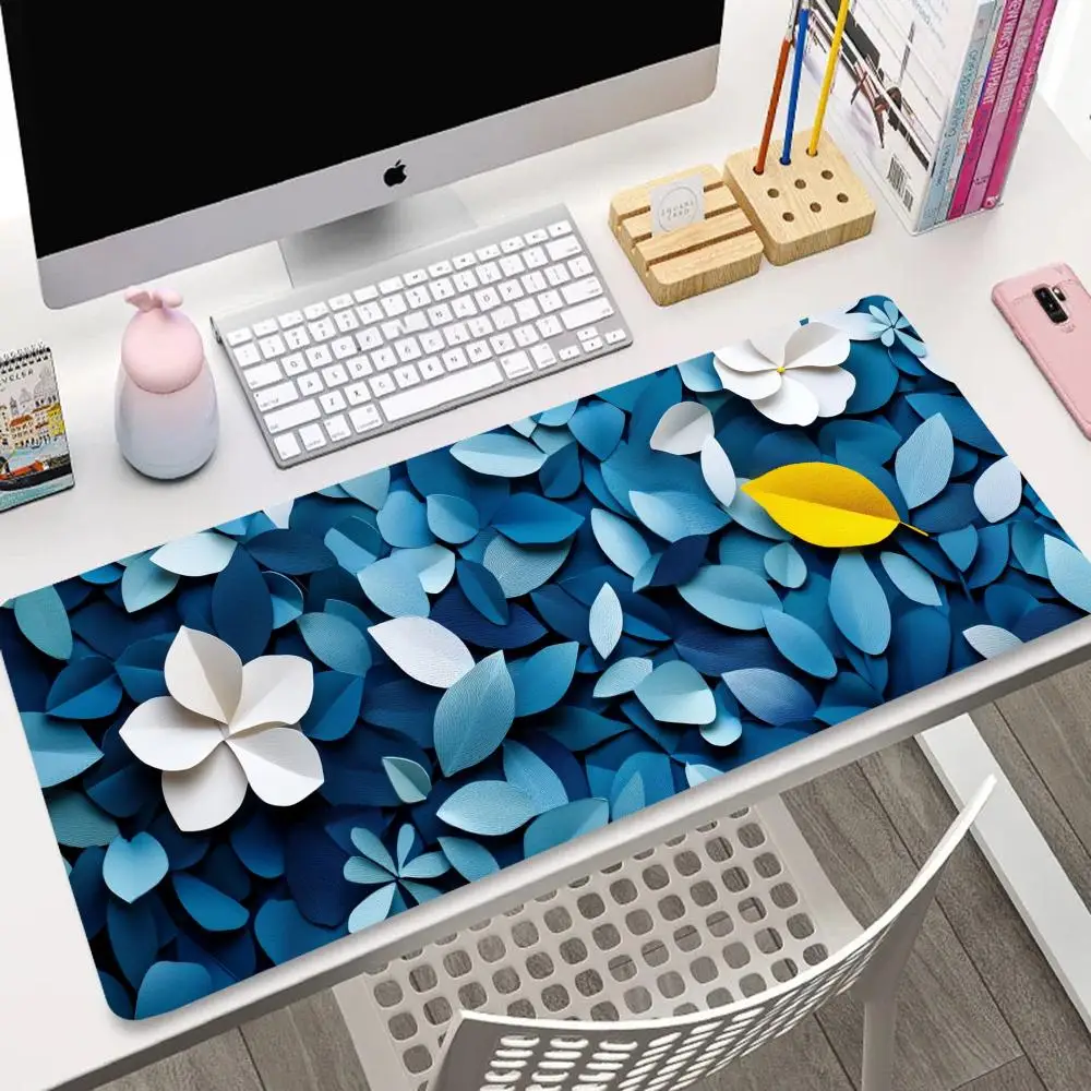 

Flower painting art design game mousepad is suitable for home and office use, and is a high-quality computer desktop decoration