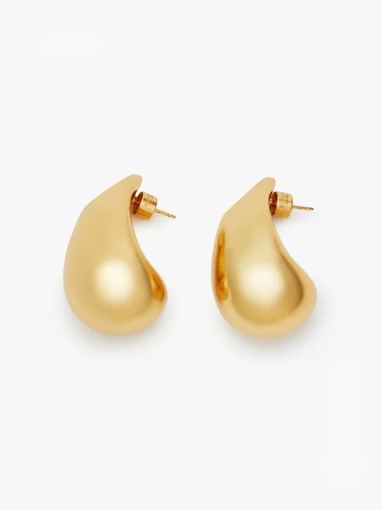 

Edition Red Label Summer 2025 New Style Hollow Drop Earrings Fashion Jewelry Copper Material Non-Standard Shape Ear Decorations