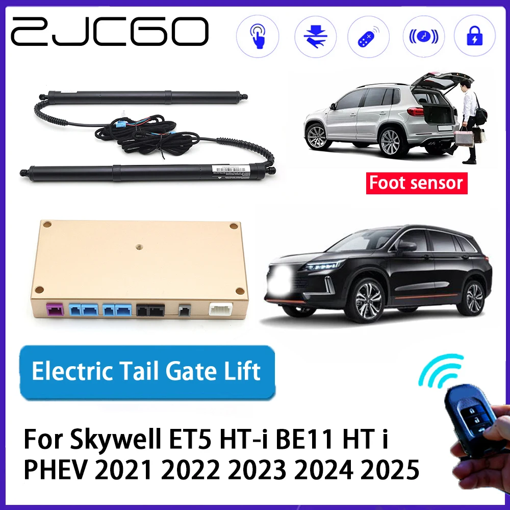 

ZJCGO Car Auto Trunk intelligent Electric Tail Gate Lift Automatic Tailgate Opener for Skywell ET5 HT-i BE11 HT i PHEV 2021~2025