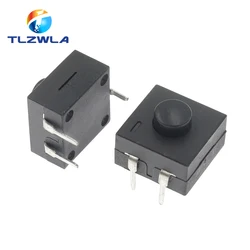 10PCS Double Row Vertical LED Flashlight Switch 3Pins ON-ON-OFF 12*12 213BS