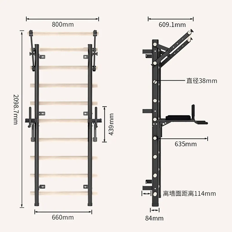 CX Indoor Practice Room Leg Pressure Balance Training Trunk Traction Abs Exercise Home