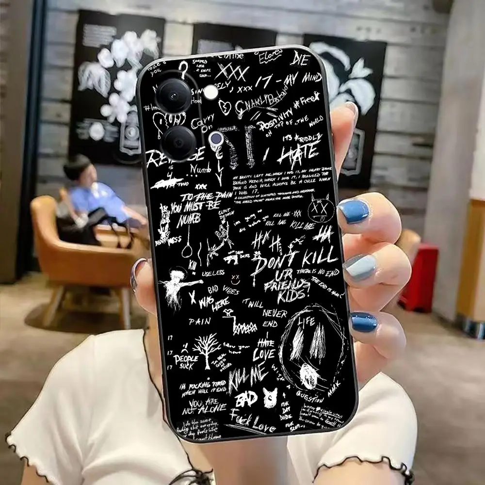 Rap Singer X-XXXTentacions Phone Case For VIVO Y400 Y04 Y05 Y17S Y19S Y20 Y21 Y22S Y27 Y28 Y31D Y35 Y36 Y39 Y51 Y72 Y100 Cover
