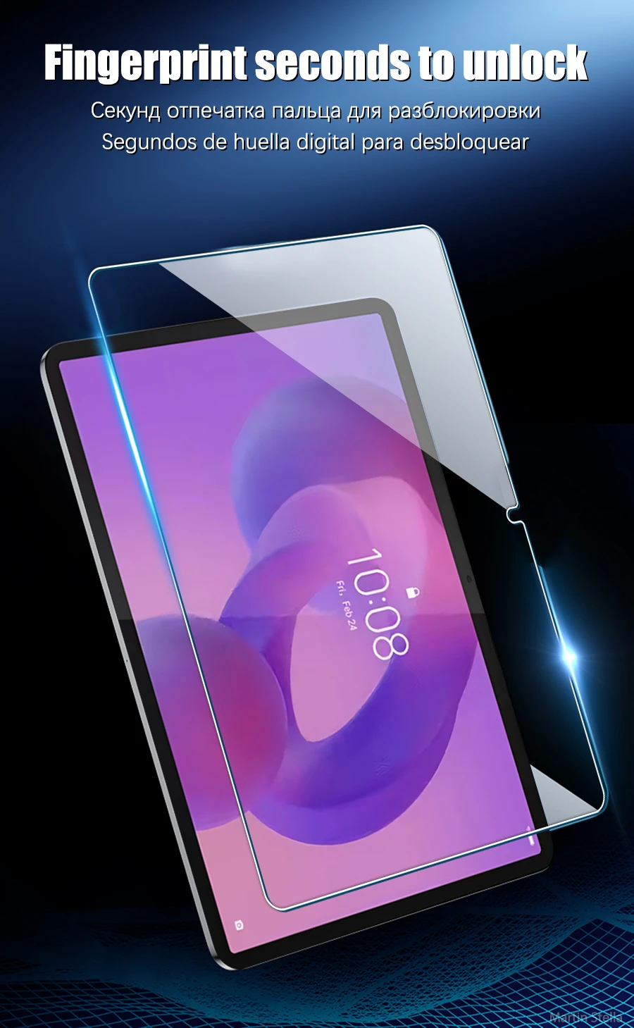 2 Stück Displayschutzfolie aus gehärtetem Glas für Lenovo Idea Tab Plus Pro 12,7 11 12,1 Zoll 9H Film – Detail 9