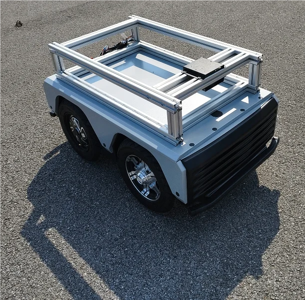 200kg Payload 4WD Heavy Duty Wheeled Robot Chassis, Industrial Grade Platform for Automation and Transport