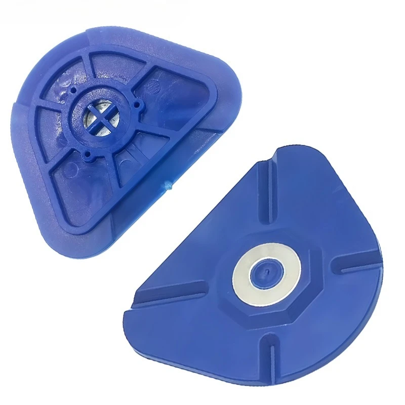 Dental Lab Magnetic Silicone Plaster Mould Former Plastic Plate Demolding Base, Base Plate with Iron Sheet, Plaster Model