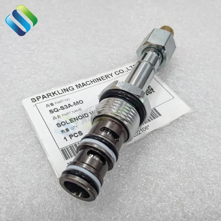 sq-s3a-mo Excavator Engine 6D24T Fuel Solenoid Valve SQ-S3A-MO