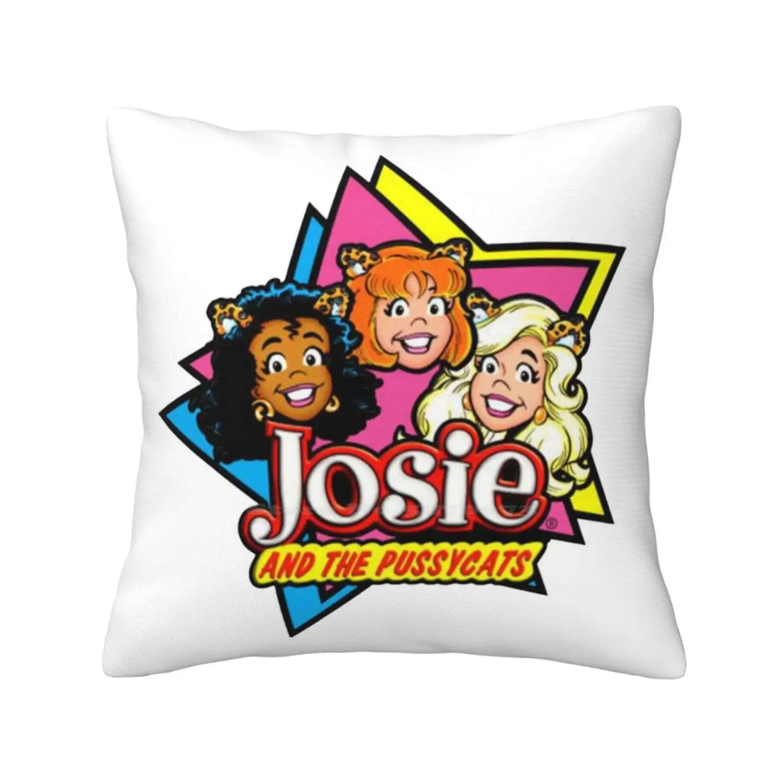 Josie And The Pussycats Pillow Cover Hug Pillowcase Josie And The Pussycats Musical Wyatt And Fiona Josie Mccoy Melody